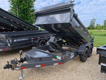 New 2027 Norstar 72 x 12 DCB Dump Trailer with 10K GVWR, ST225/75 R15 LRD 8 Ply Tires