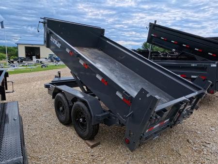 New 2027 Norstar 72 x 12 DCB Dump Trailer with 10K GVWR, ST225/75 R15 LRD 8 Ply Tires