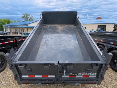 New 2027 Norstar 72 x 12 DCB Dump Trailer with 10K GVWR, ST225/75 R15 LRD 8 Ply Tires
