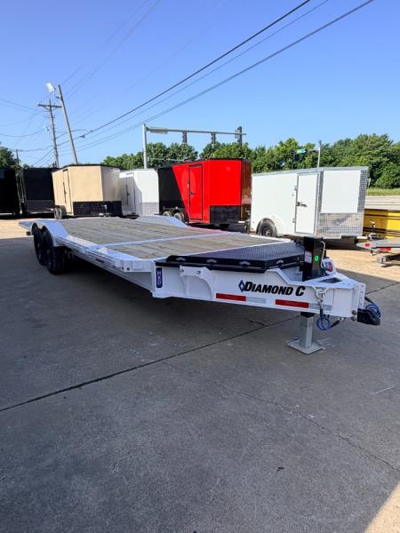 New 2026 Diamond C Trailers 15.5K HXD 207 Package 22' X 102" Equipment Trailer