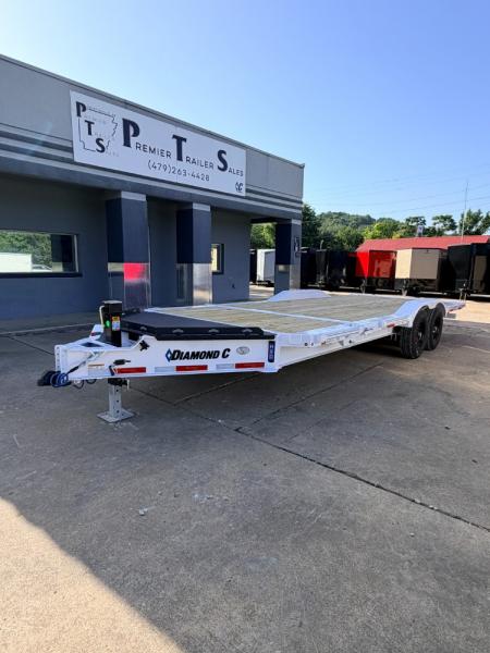 New 2026 Diamond C Trailers 15.5K HXD 207 Package 22' X 102  Equipment Trailer