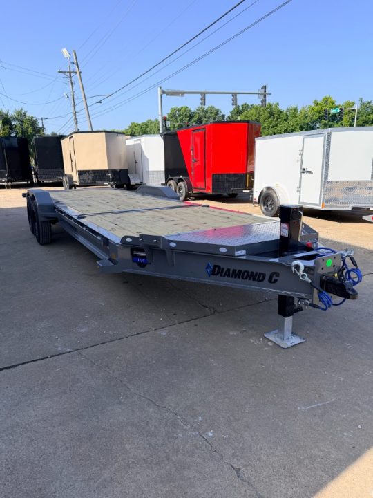 New 2027 Diamond C Trailers 18K HDT 208 22' X 82" Straight Axle Equipment Trailer