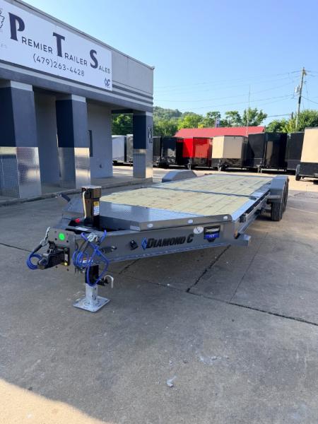 New 2027 Diamond C Trailers 18K HDT 208 22' X 82  Straight Axle Equipment Trailer