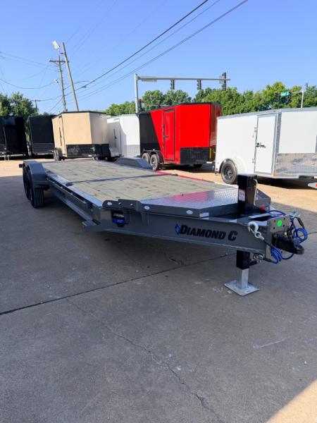 New 2027 Diamond C Trailers 18K HDT 208 22' X 82" Straight Axle Equipment Trailer
