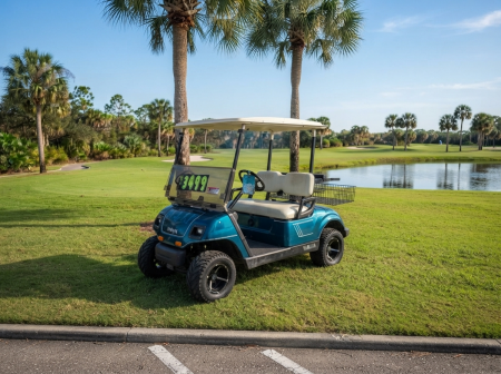 Used 2002 Yamaha Golf Cart for Sale - Lifted & Upgraded Golf Cart