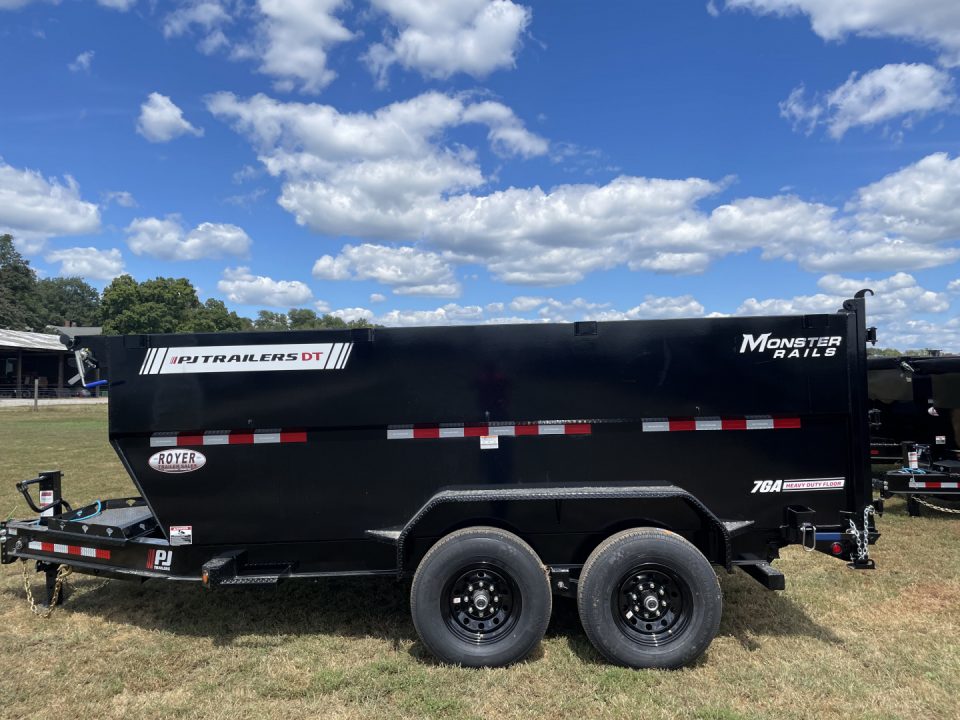 New 2027 PJ Trailers 83" x 14' DT Dump Trailer