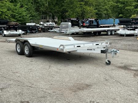 New 2027 Aluma WB18H-TA 96  x 18' Drive Over Fender Series Car / Racing Trailer
