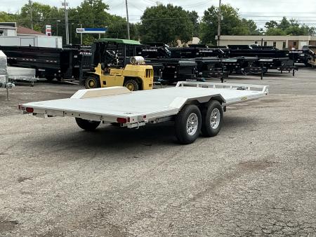 New 2027 Aluma WB18H-TA 96" x 18' Drive Over Fender Series Car / Racing Trailer