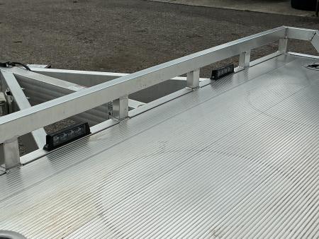 New 2027 Aluma WB18H-TA 96" x 18' Drive Over Fender Series Car / Racing Trailer