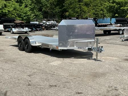 New 2027 Aluma 8218H-TILT-ANV 81  x 18' Executive Series Tilt - 10K GVWR Tilt Trailer