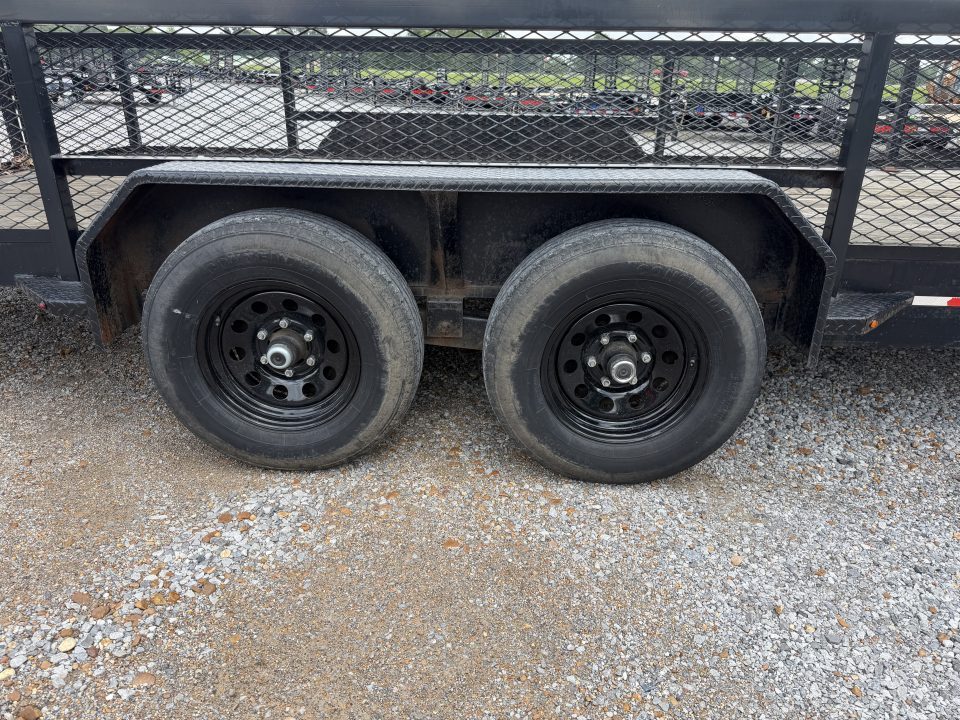 Used 2022 Caliber 83"X20' 10K GVWR Landscape Trailer