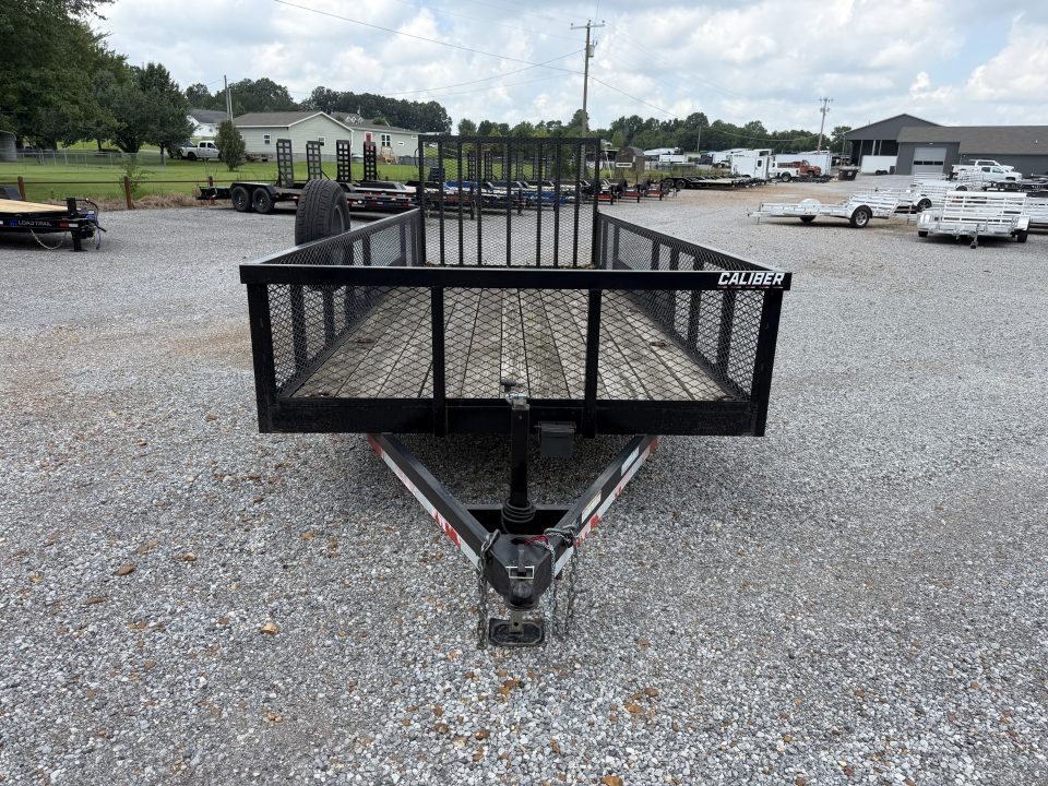 Used 2022 Caliber 83"X20' 10K GVWR Landscape Trailer