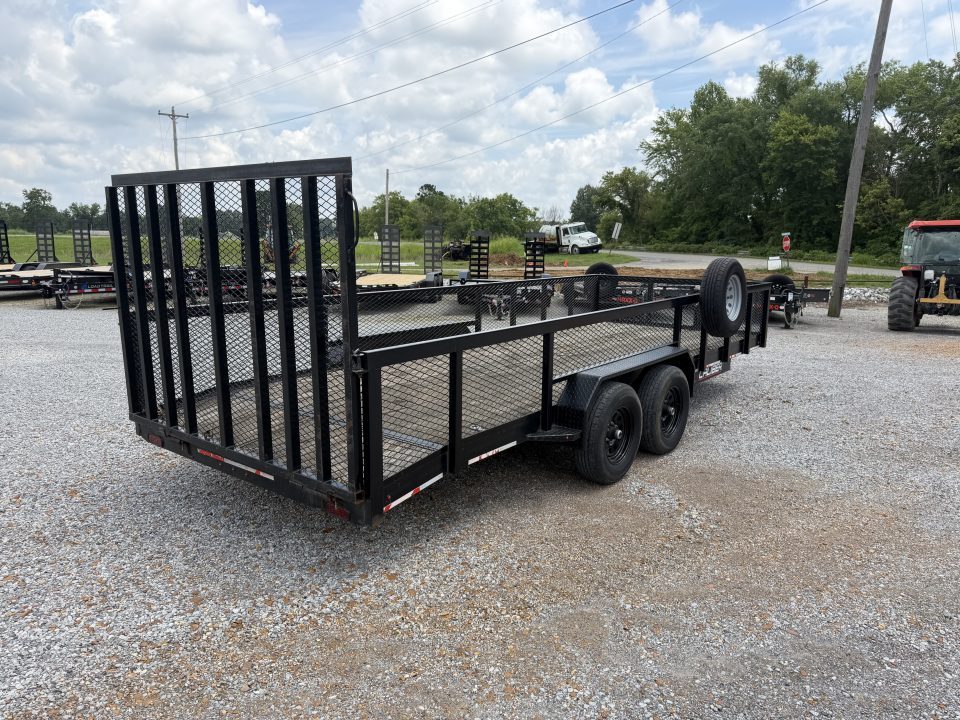 Used 2022 Caliber 83"X20' 10K GVWR Landscape Trailer