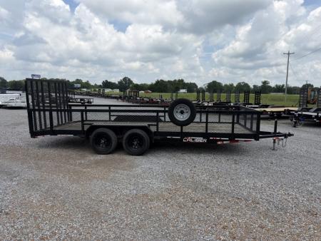 Used 2022 Caliber 83"X20' 10K GVWR Landscape Trailer