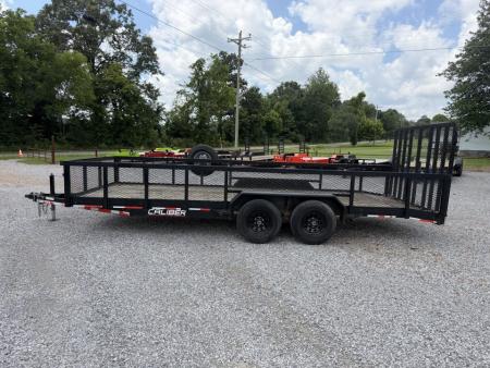 Used 2022 Caliber 83"X20' 10K GVWR Landscape Trailer