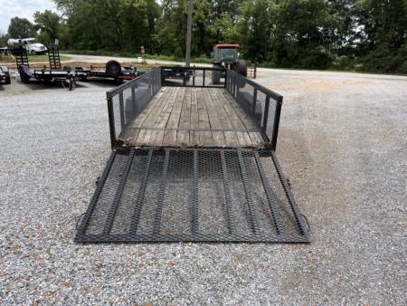 Used 2022 Caliber 83"X20' 10K GVWR Landscape Trailer