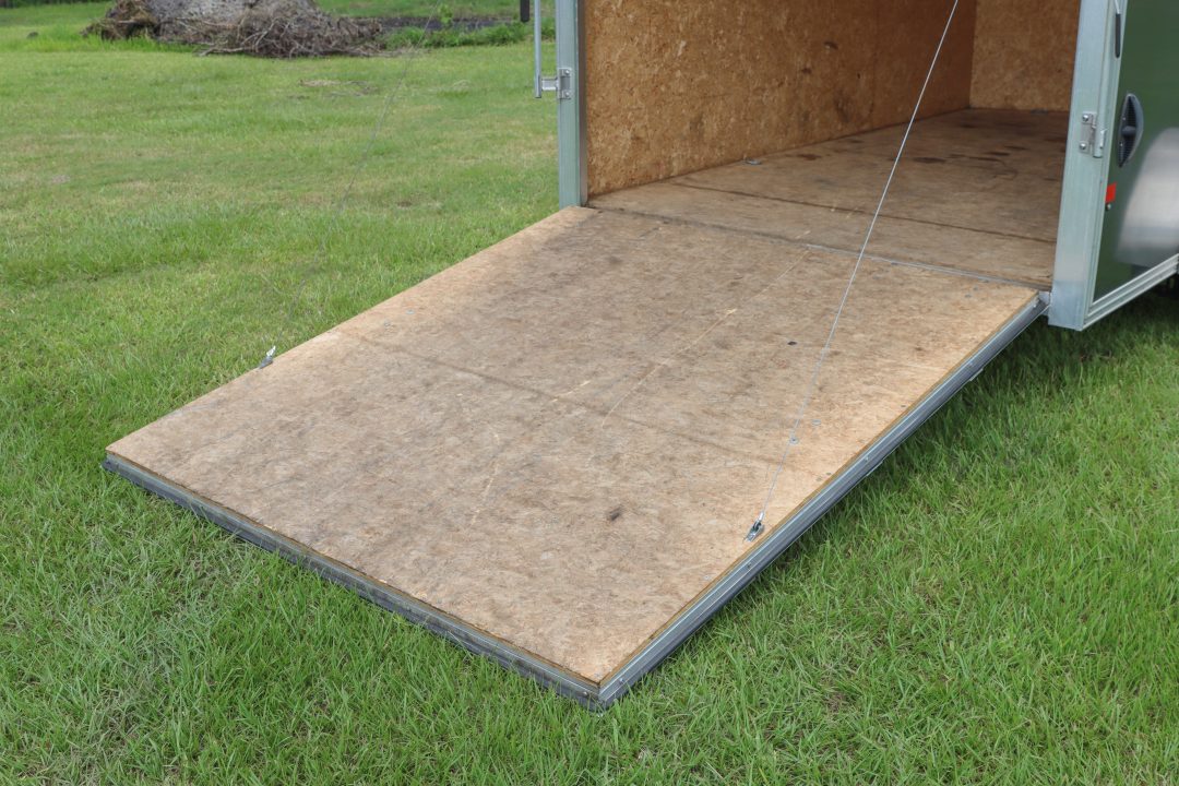 Used 2020 7X12 EZ Hauler CARGO TRAILER
