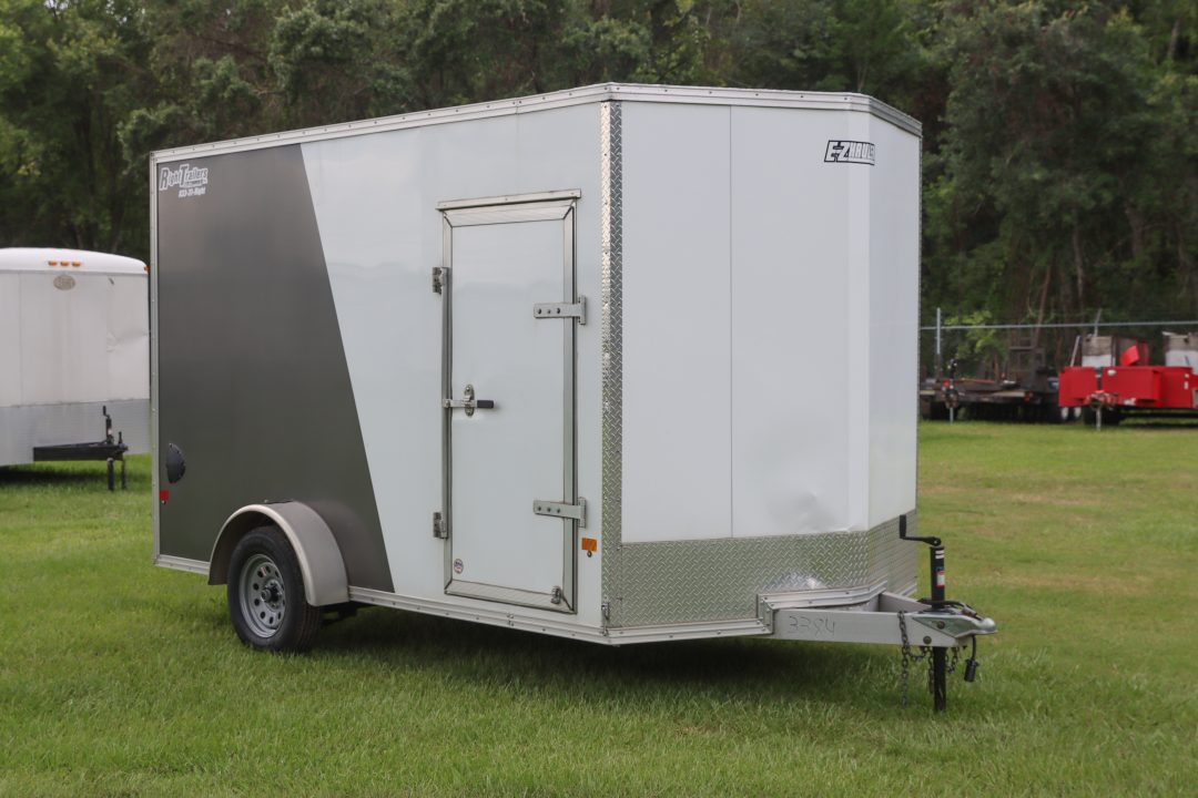 Used 2020 7X12 EZ Hauler CARGO TRAILER