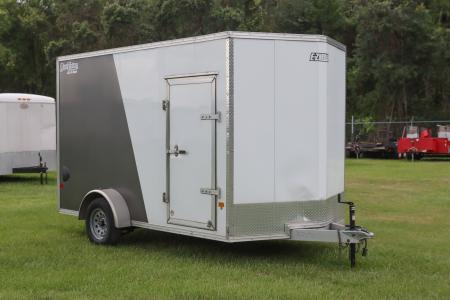 Used 2020 7X12 EZ Hauler CARGO TRAILER