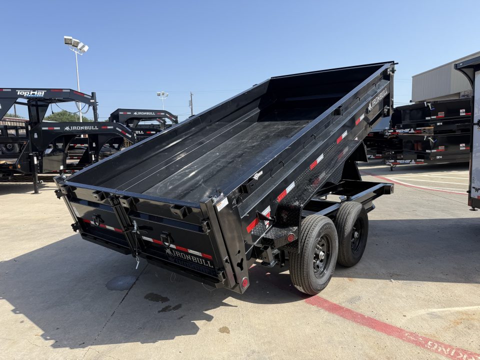 New 2027 Iron Bull DTB 7'x14'x2' Dump Trailer