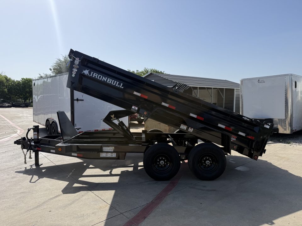 New 2027 Iron Bull DTB 7'x14'x2' Dump Trailer