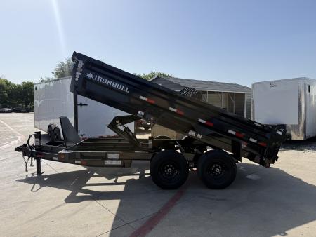New 2027 Iron Bull DTB 7'x14'x2' Dump Trailer