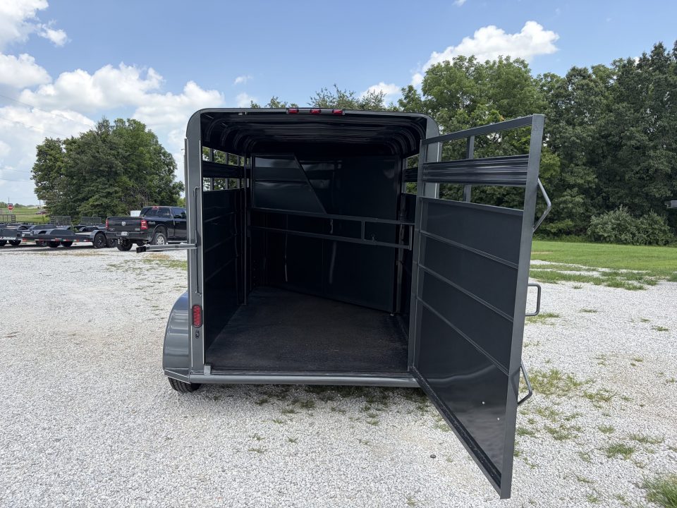 New 2026 Calico TANDEM 2 HORSE SLANT/ 6X12 6'6 Tall