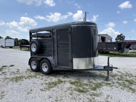 New 2026 Calico TANDEM 2 HORSE SLANT/ 6X12 6'6 Tall