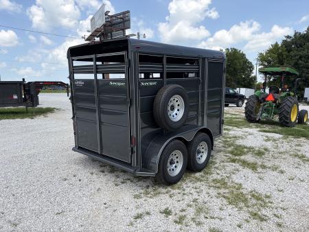 New 2026 Calico TANDEM 2 HORSE SLANT/ 6X12 6'6 Tall