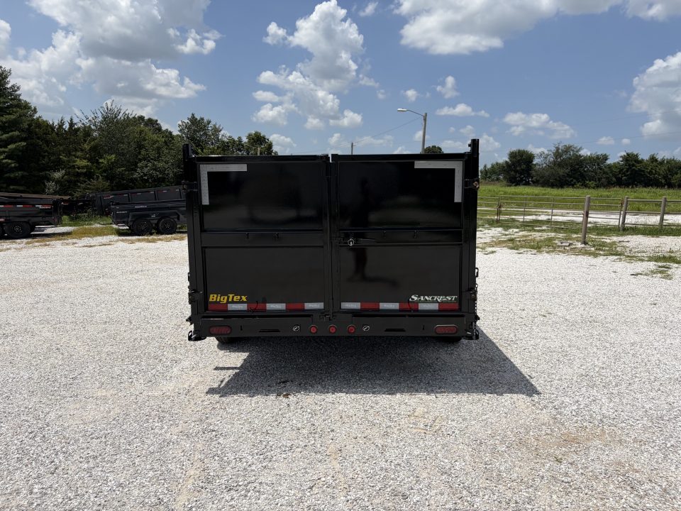 New 2027 15.4K Big Tex 14TD TANDEM TELESCOPIC DUMP W/ 4' SIDES/ 7GA FLOOR/ 83X16