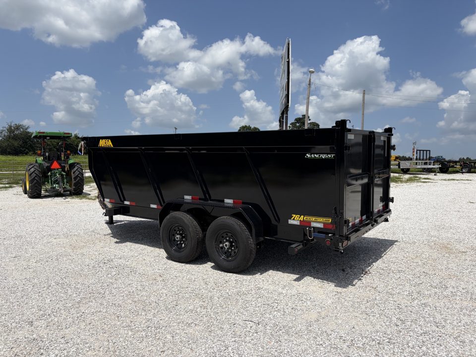New 2027 15.4K Big Tex 14TD TANDEM TELESCOPIC DUMP W/ 4' SIDES/ 7GA FLOOR/ 83X16