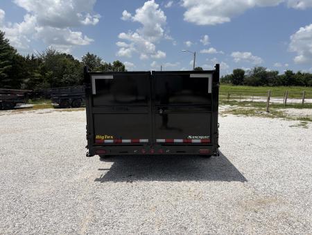New 2027 15.4K Big Tex 14TD TANDEM TELESCOPIC DUMP W/ 4' SIDES/ 7GA FLOOR/ 83X16
