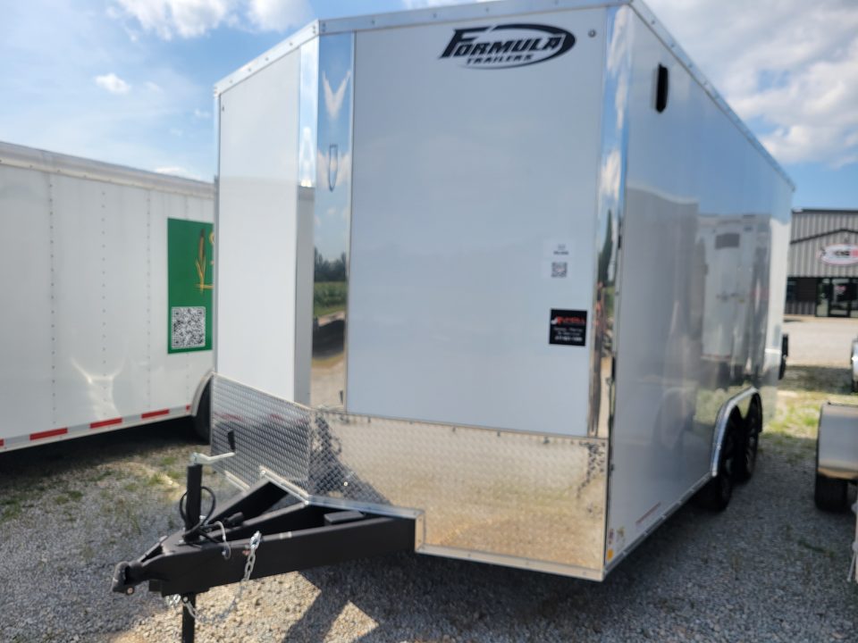 New 2026 Formula Trailers 8.5x16 Traverse Flat Top V-Nose 7k Cargo / Enclosed Trailer