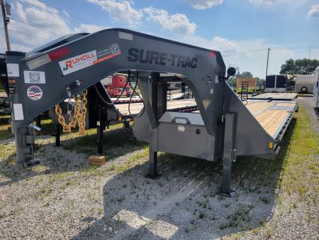New 2026 Sure-Trac 8.5x30+5 Pro Series Deckover Gooseneck Trailer