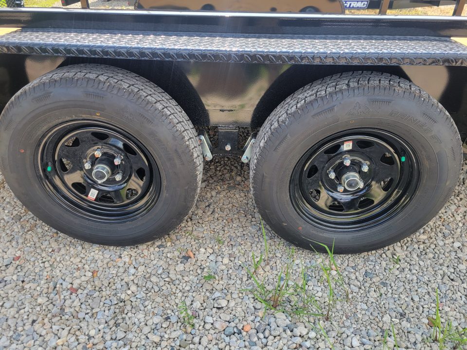 New 2026 Sure-Trac 7x16 Tube Top 7k Utility Trailer