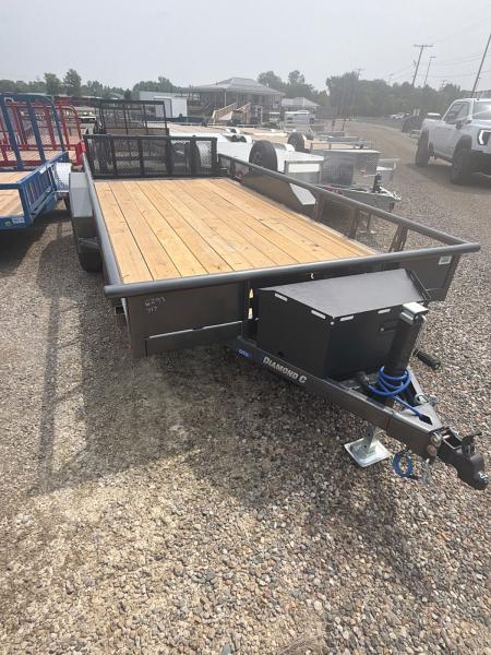 New 2027 Diamond C 16FT GTU 7K - GVWR | Utility Trailer