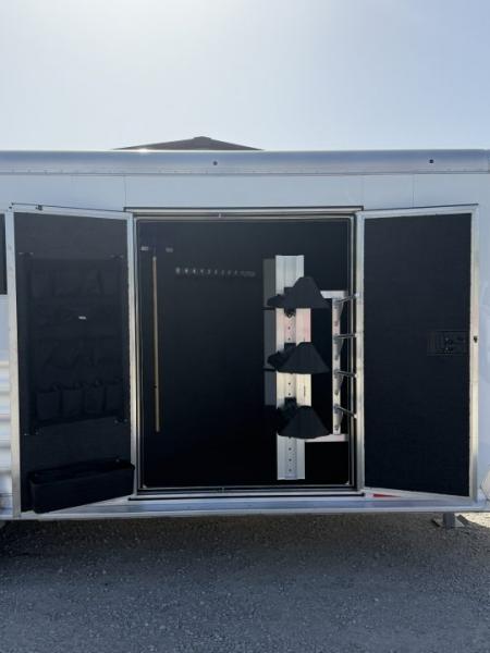 New 2026 Featherlite 3 Horse Gooseneck Premier Tack Horse Trailer