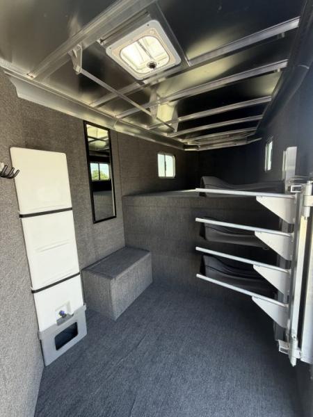 New 2026 Featherlite 3 Horse Gooseneck Premier Tack Horse Trailer