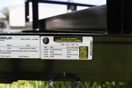 New 2026 6X16 Triple Crown Utility Trailer