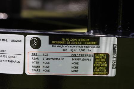 New 2026 6X12 Triple Crown Utility Trailer
