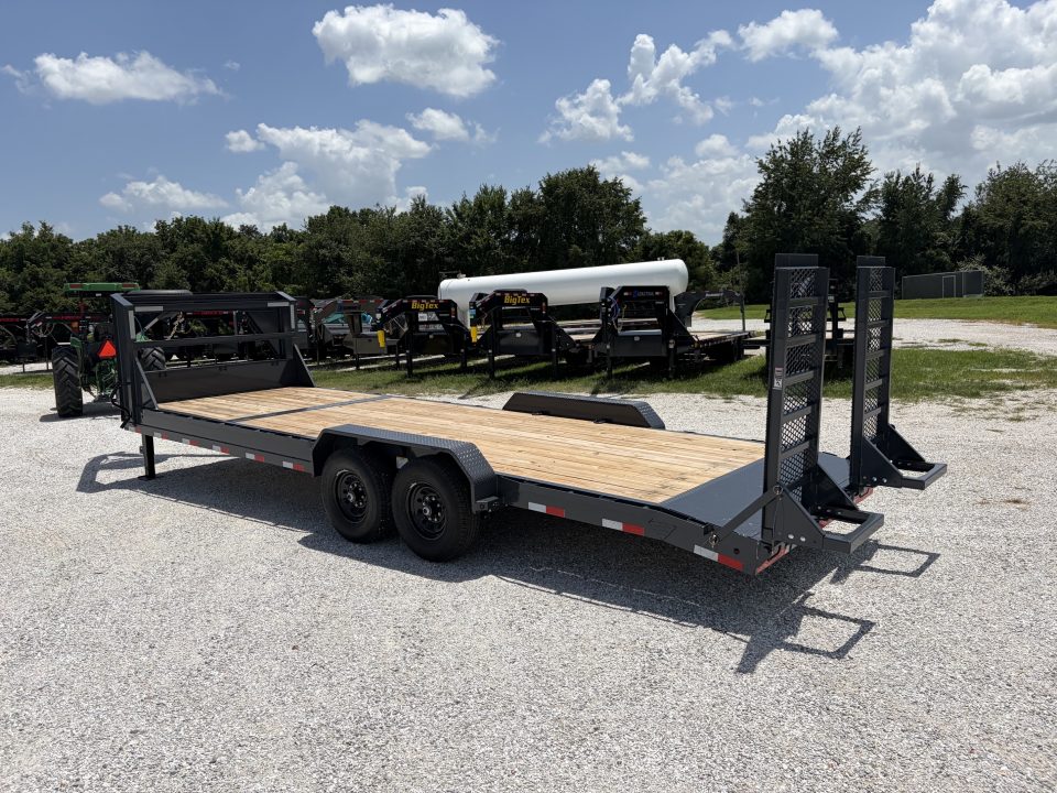 New 2026 Lamar 83X24 TANDEN 14K GOOSENECK W / STAND UP RAMPS