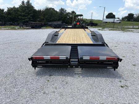 New 2027 MAXX-D 102X24 TANDEM 22K EQUIPMENT W / MAX RAMPS & HYDRO JACK