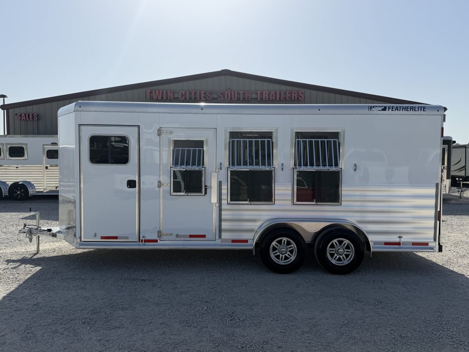 New 2026 Featherlite 3 Horse Bumper Pull Horse Trailer