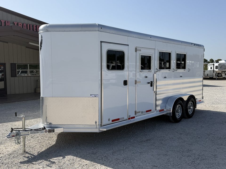New 2026 Featherlite 3 Horse Bumper Pull Horse Trailer