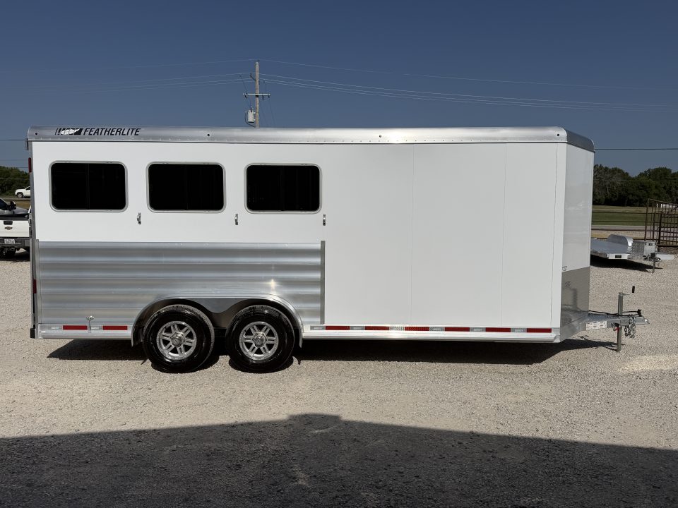 New 2026 Featherlite 3 Horse Bumper Pull Horse Trailer