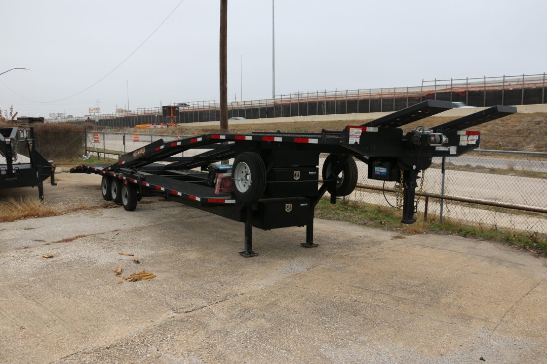 New 2021 Texas Pride Trailers 47FT 4 CAR HAULER Car Hauler