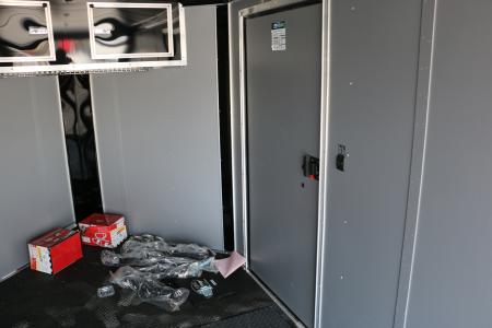 New (ON ORDER) 7 X 14 V-LOW MOTORCYLCE TRAILER ST# SOLD