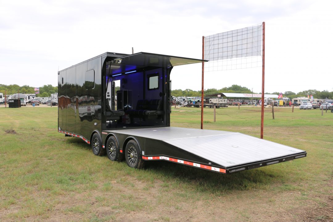 New (ON ORDER) 8.5' X 32' HYBRID ENCLOSED TRAILER W/ LIVING QUARTERS ST# SOLD