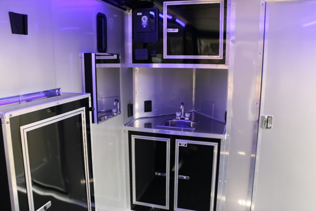 New (ON ORDER) 8.5' X 32' HYBRID ENCLOSED TRAILER W/ LIVING QUARTERS ST# SOLD