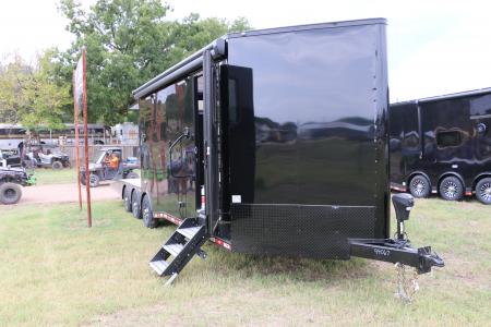 New (ON ORDER) 8.5' X 32' HYBRID ENCLOSED TRAILER W/ LIVING QUARTERS ST# SOLD